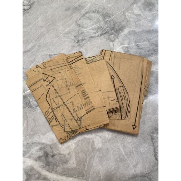 Butterick Vintage Cut Misses Dress and Belt Size 14 Pattern No 4186 - Picture 8 of 8